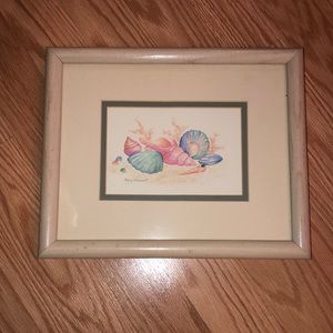 Marcy R. Chapman Watercolor Framed Double matted Watercolor Print
